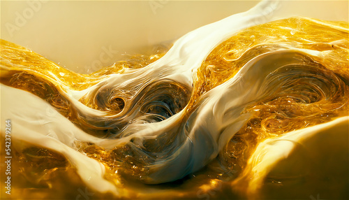 Molten gold