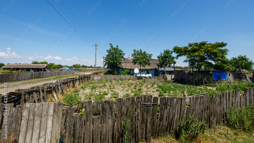 Traditional Houses of the Latea Village in the Danube Delta in Romania Traditional Houses of the Latea Village in the Danube Delta in Romania