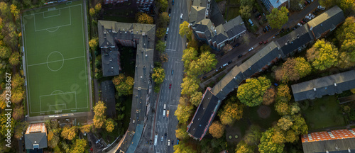 Streetimpression in autumn 