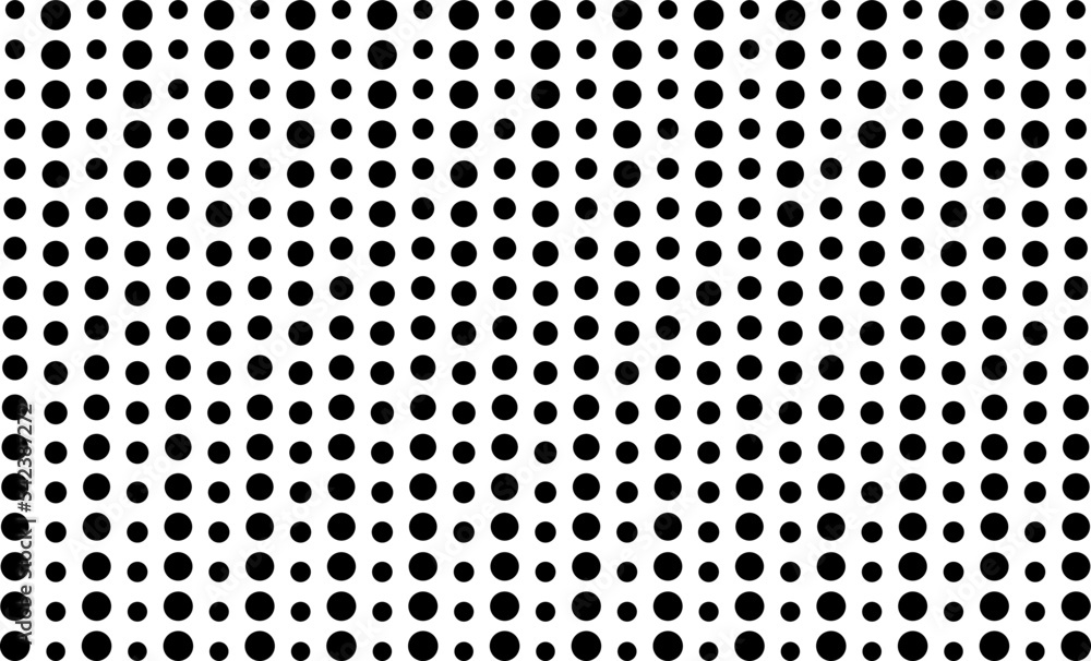 Dotted abstract background texture. Small circular shape pattern. Vector illustration