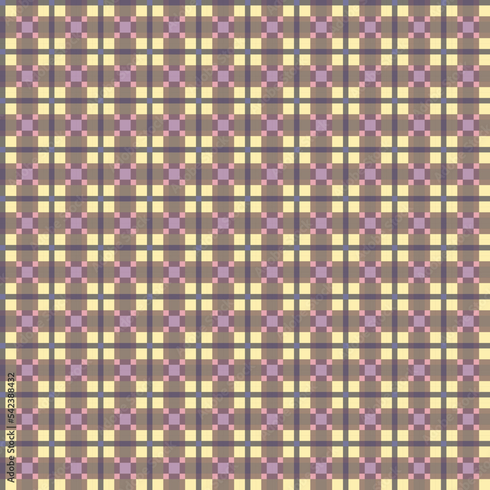 Decorative tartan plaid tiles pattern illustration Decorative tartan plaid tiles pattern illustration
