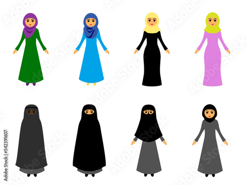 イスラムの女性　ファッション