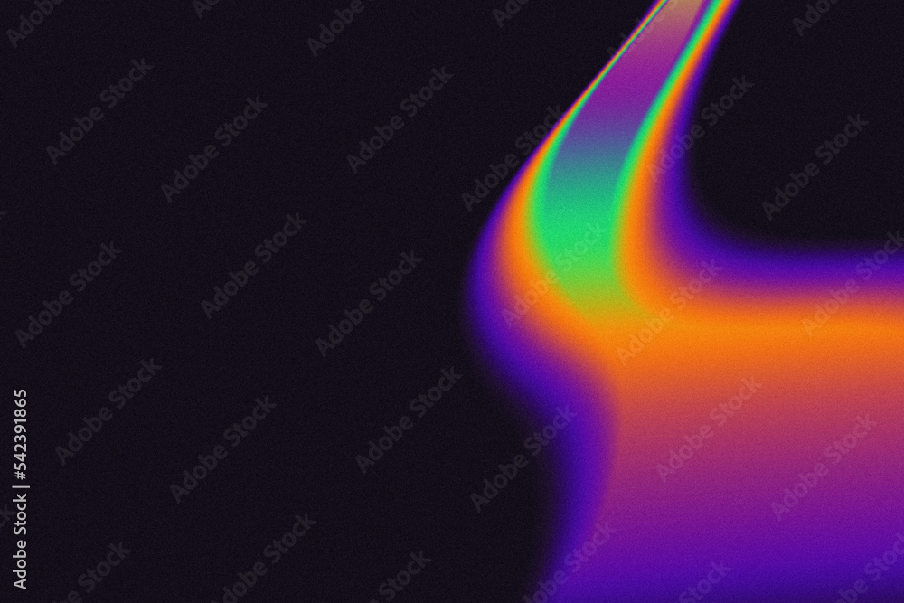 gasoline rainbow, fuel leak abstract concept design, gradient background with grainy texture
