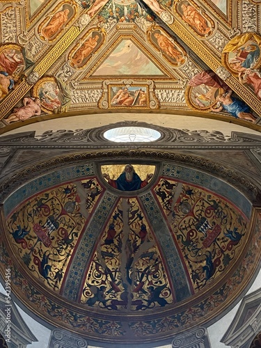 church ceiling