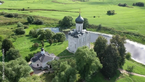 Orthodox Church of Intercession on River Nerl, Bogolyubovo, Suzdalsky District, Vladimir Oblast, Russia photo