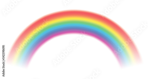 Rainbow, PNG isolated on transparent background 