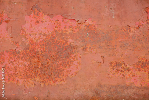 Grunge brown iron texture background with scratches.