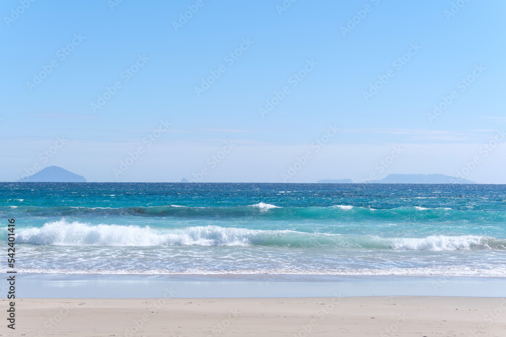 青い海と青い空（静岡県 伊豆 入田浜）
