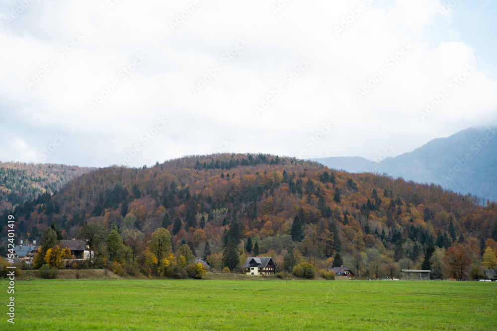 landscape in the mountains