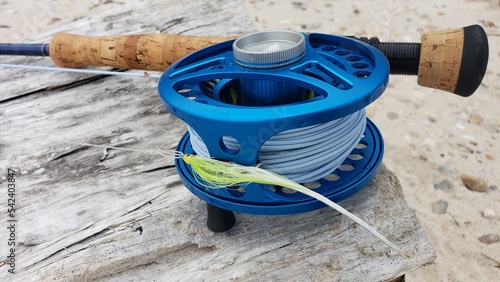 Fly fishing rod and reel 