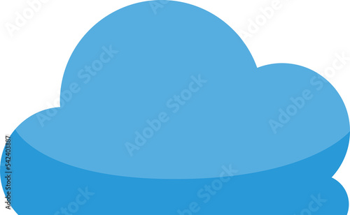 blue cloudscape illustration © bigpa