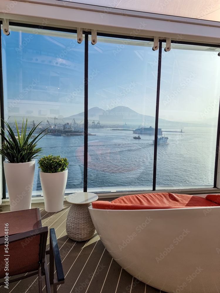 Fototapeta premium porto di napoli