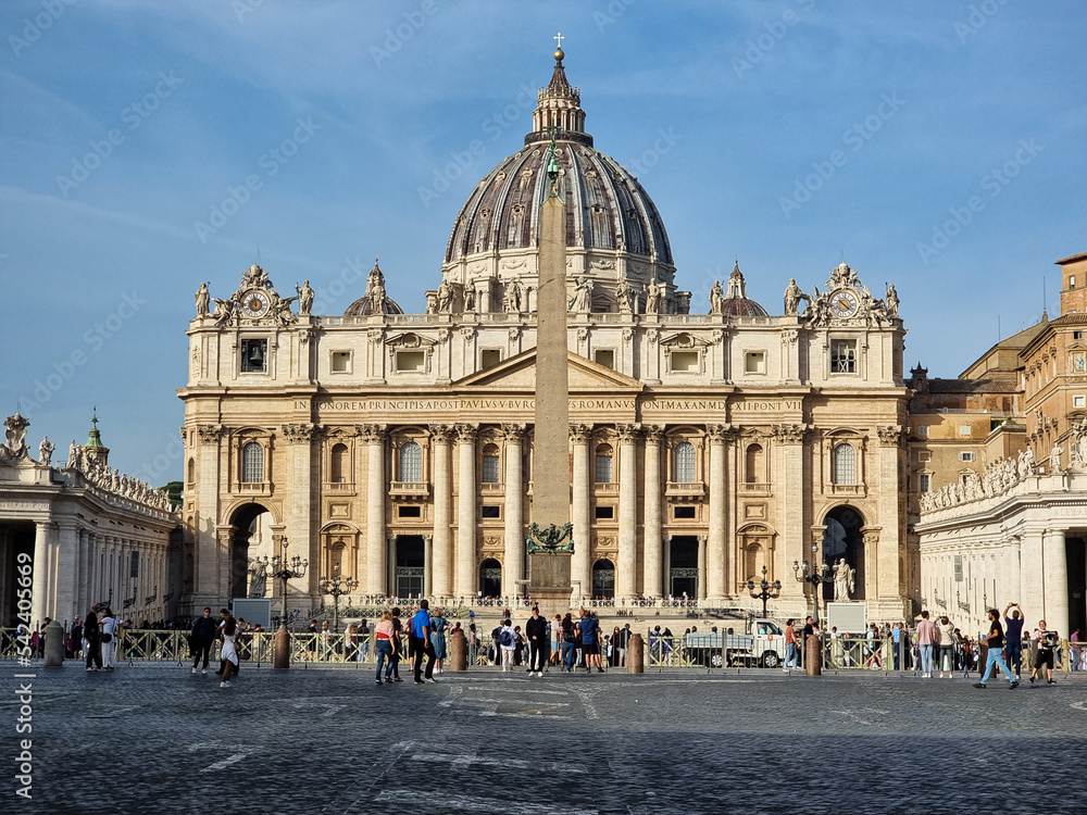 Fototapeta premium scorcio di roma vaticano