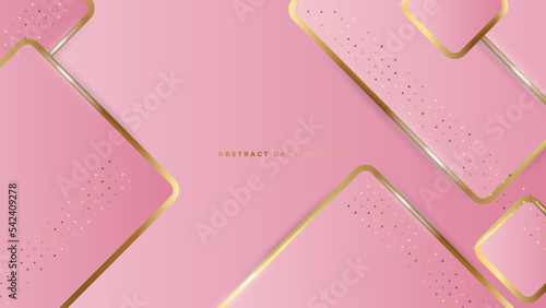 Abstract gold and soft pastel pink luxury background