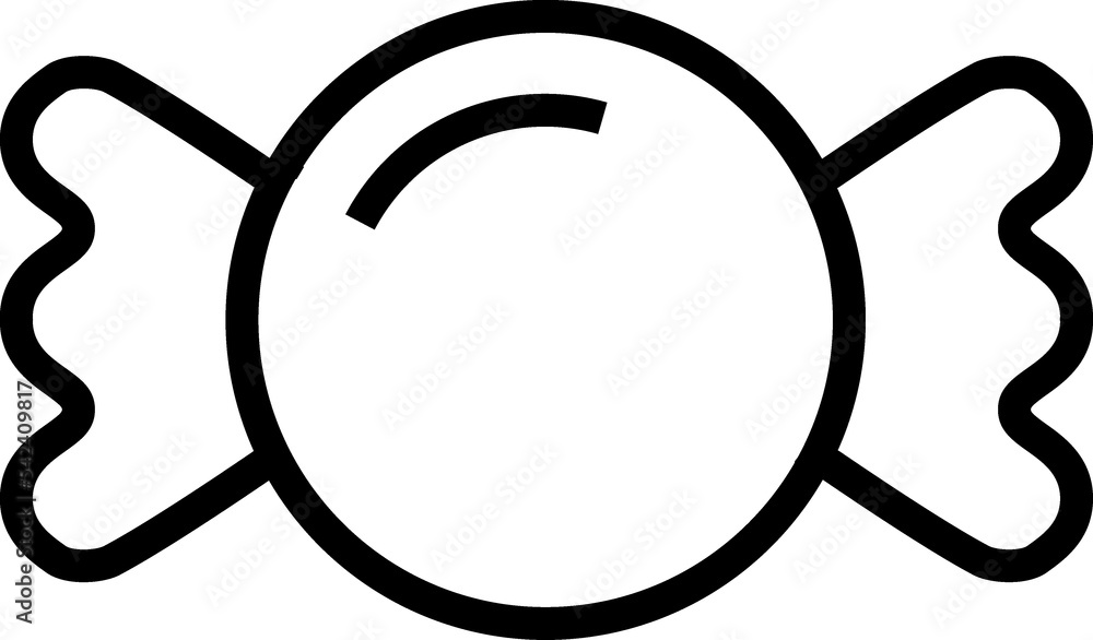 Candy line icon Candy line icon