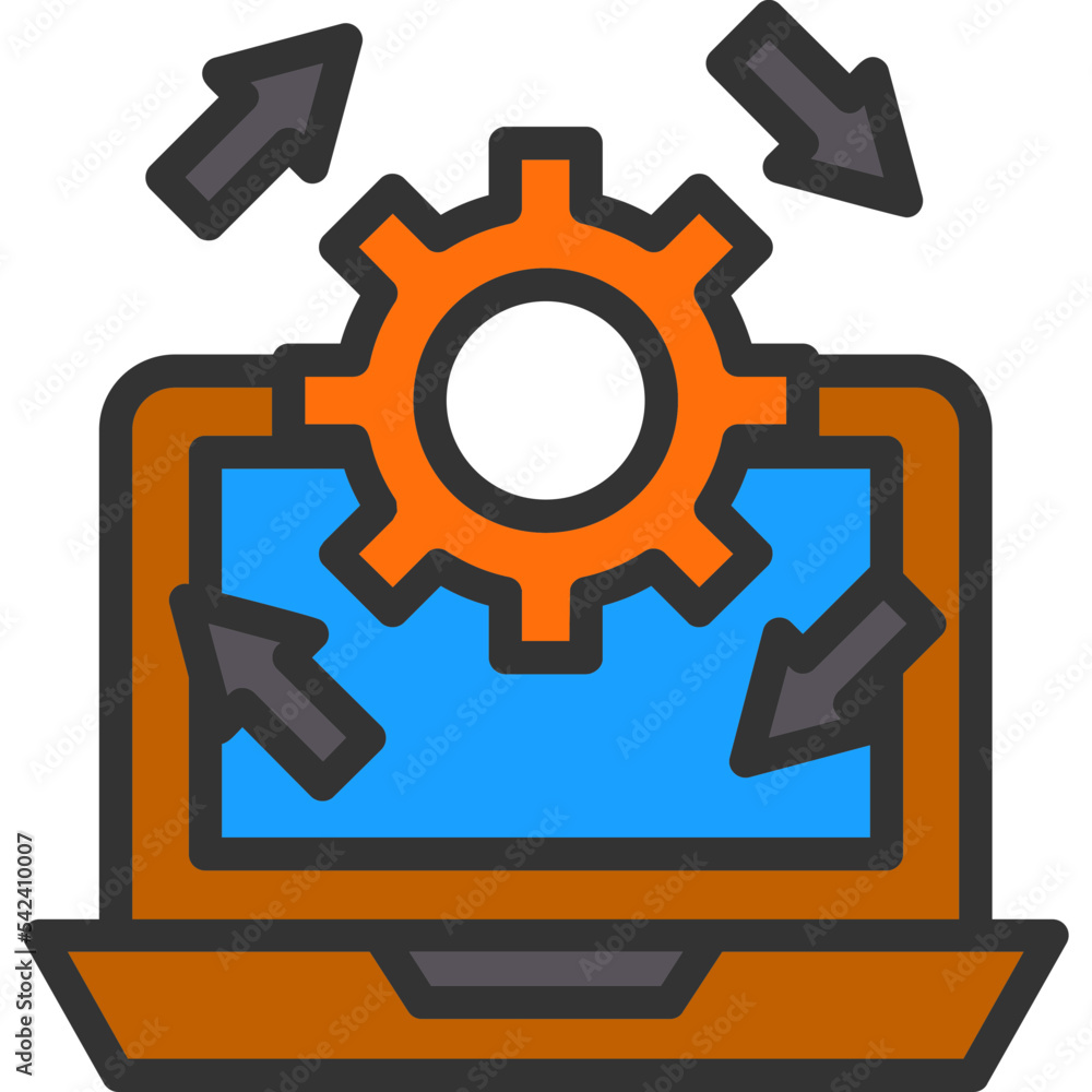 Upgrade Laptop Icon Upgrade Laptop Icon