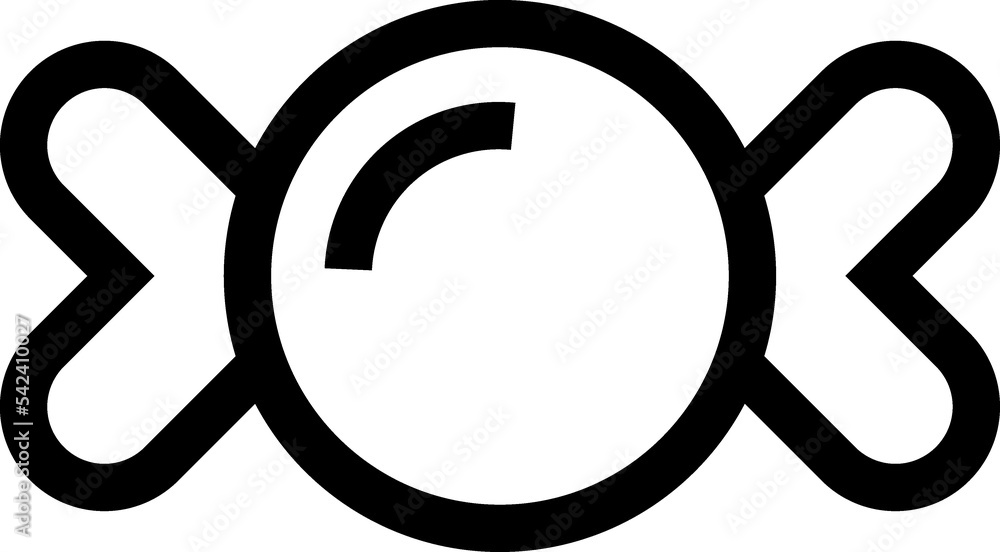Candy line icon Candy line icon