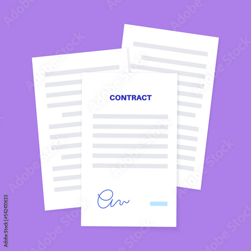 Paper Document Contract