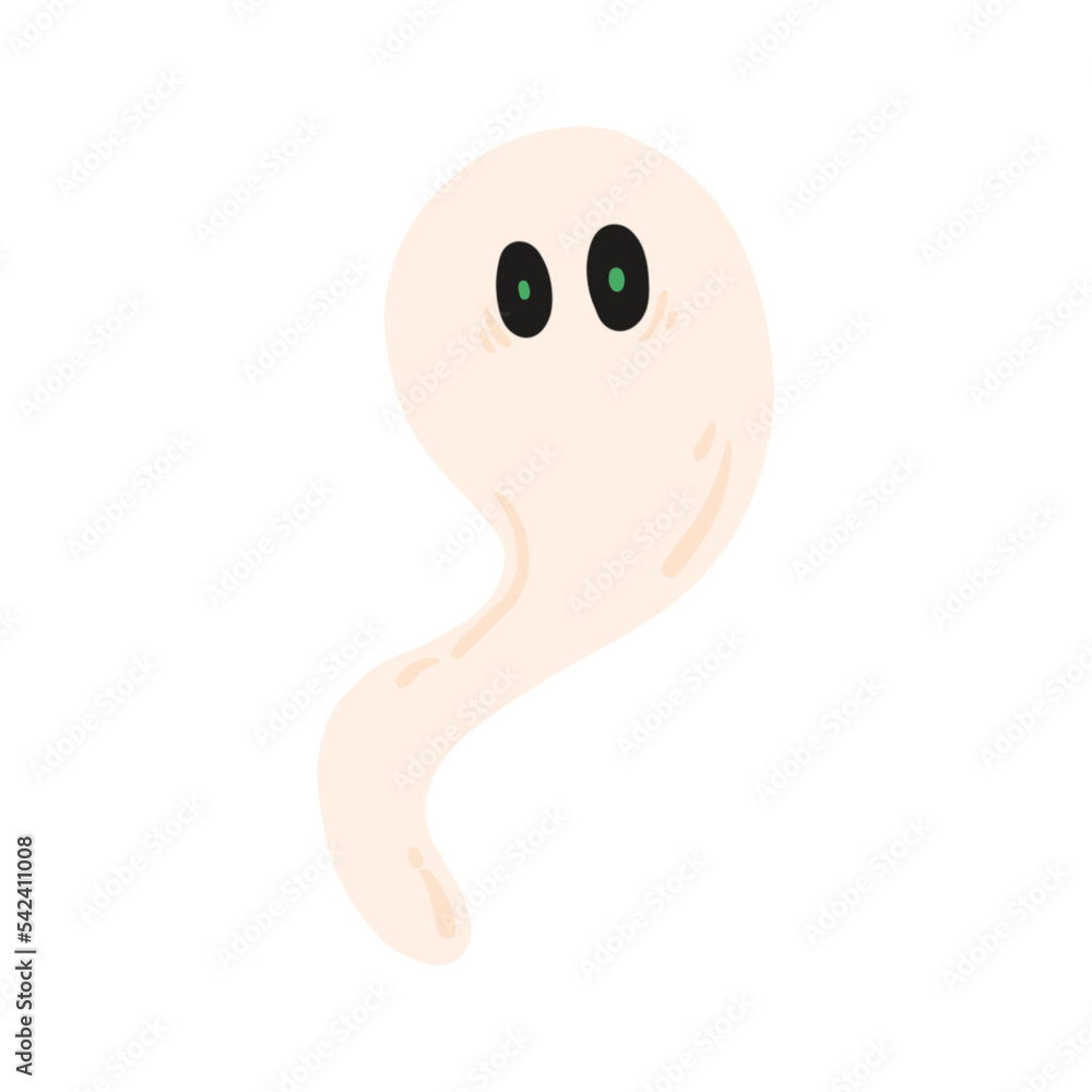 Cute cartoon ghost Cute cartoon ghost
