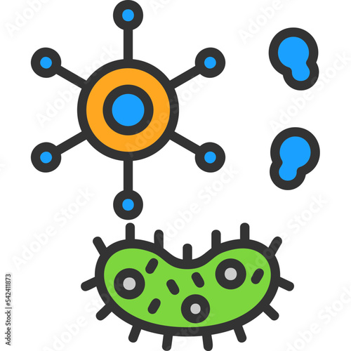 Bacteria And Virus Icon