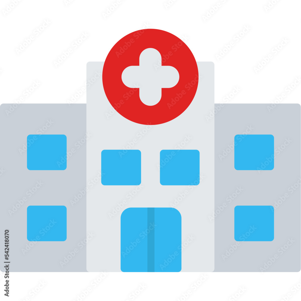 Fototapeta premium Hospital Icon