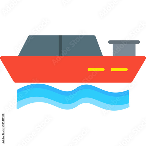 Pedal Boat Icon