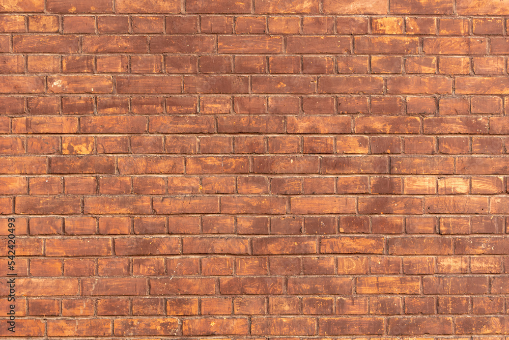 Obraz premium red brick wall background or texture