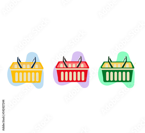 Set of shopping carts