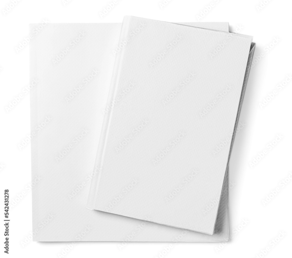 Blank White Paper. Isolated on white background. Blank White Paper. Isolated on white background.