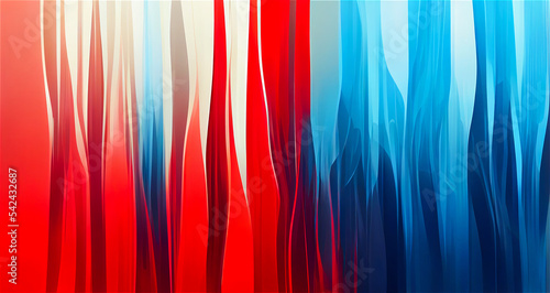 Blue and red background
