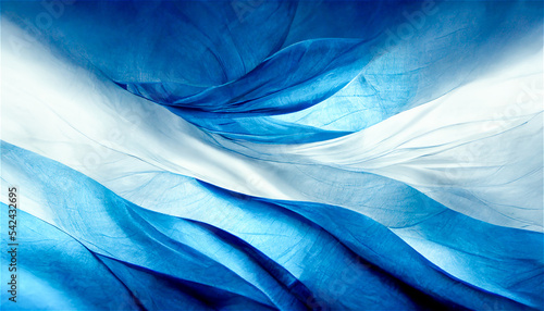 Abstract blue fluid background