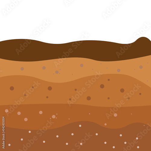 soil layer seamless texture design