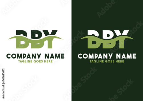 Letter BBY logo design vector template, BBY logo photo