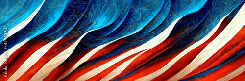 usa independence day abstract background with flag elements