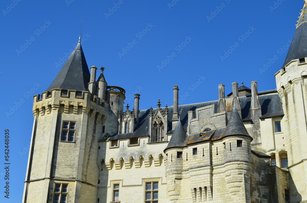Le château de Saumur  (Maine et Loire - Pays de la Loire - France)