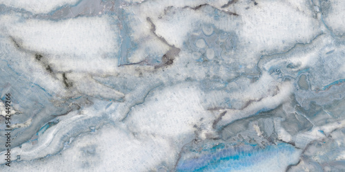 Blue abstract background, Aqua onyx marble texture © Vidal