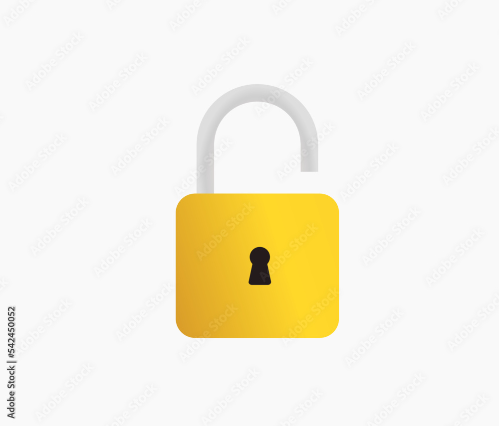 padlock closed icon design concept padlock closed icon design concept