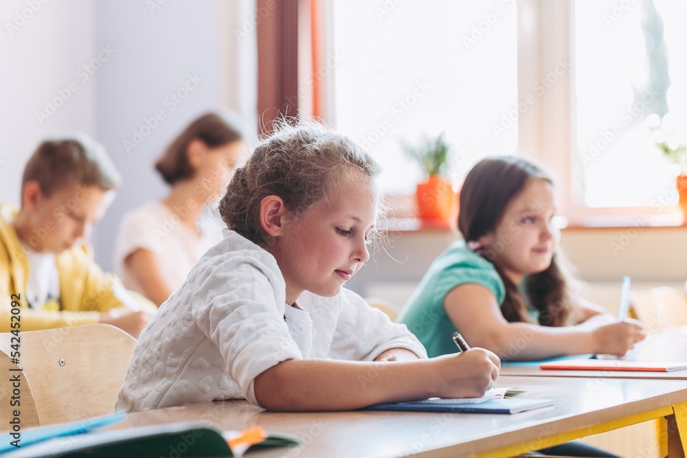 Kids during classes Kids during classes