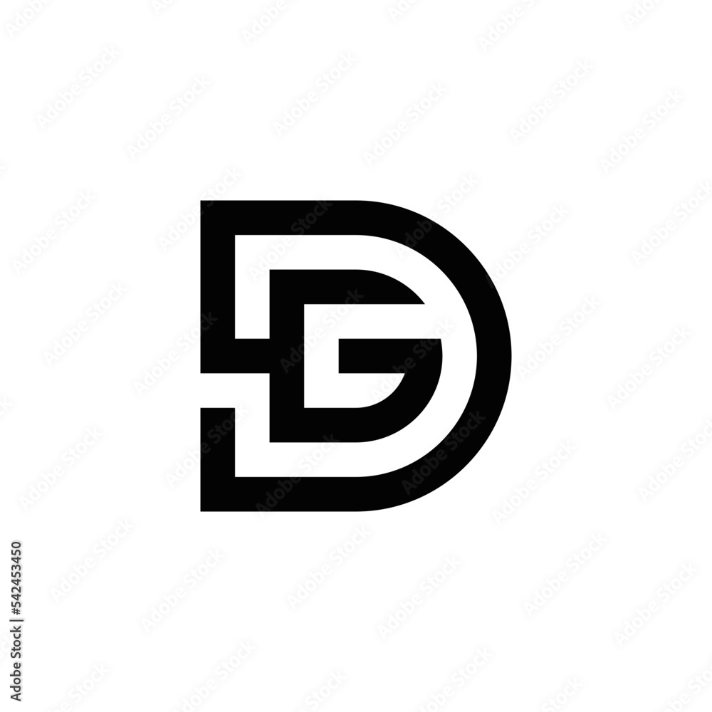 Abstract DG initials monogram logo design, icon for business, template, simple, elegant
Abstract DG initials monogram logo design, icon for business, template, simple, elegant