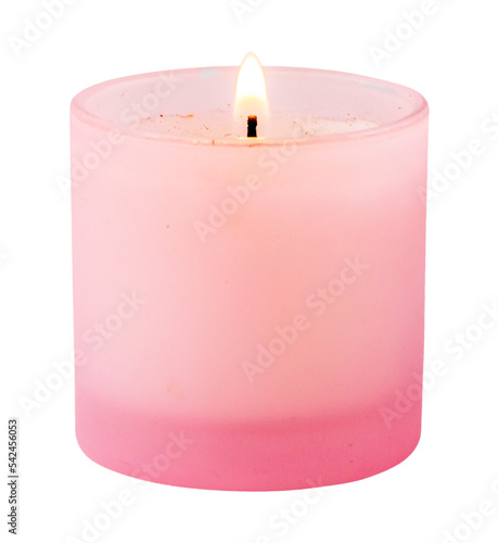 Fototapeta candle isolated and save as to PNG file