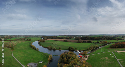 Die Ruhr mit Hengster Talsperre / Wehr wzischen Menden und Schwerte photo