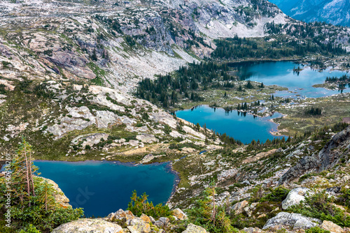 Fototapeta Naklejka Na Ścianę i Meble -  Lakes in Valhalla, British Columbia