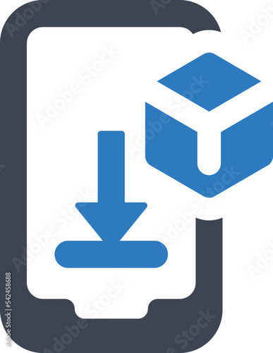 Mobile software update icon