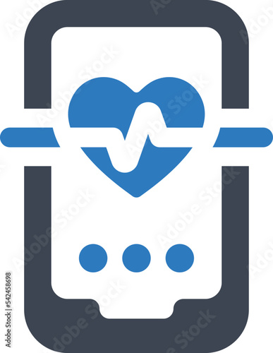 Mobile diagnostics icon