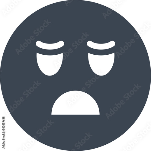 Sick emoji icon