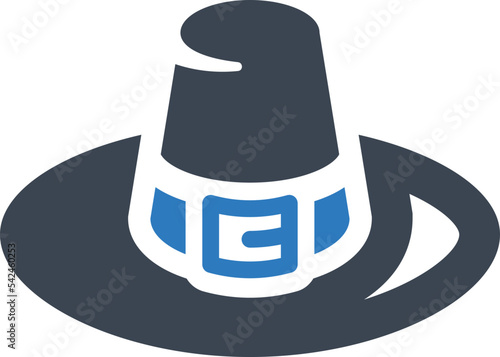 Pilgrim's hat icon