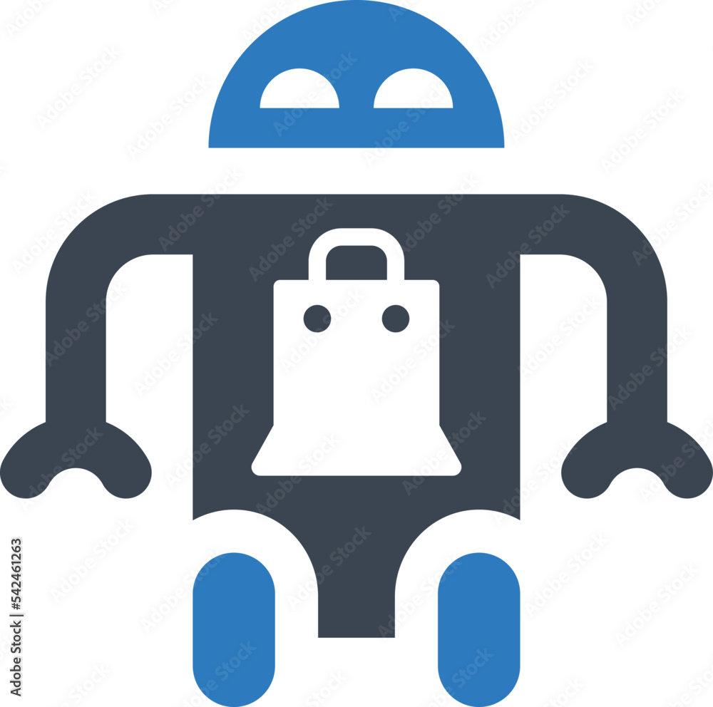 Robot assistants icon Robot assistants icon