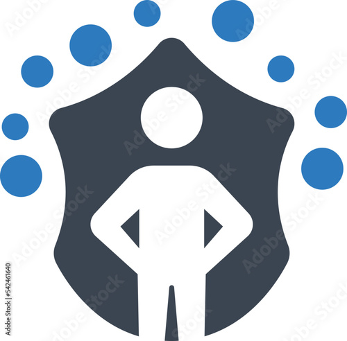 Self quarantine icon