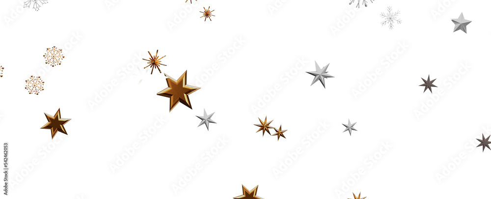 Christmas theme, golden openwork shiny snowflakes, star Christmas theme, golden openwork shiny snowflakes, star