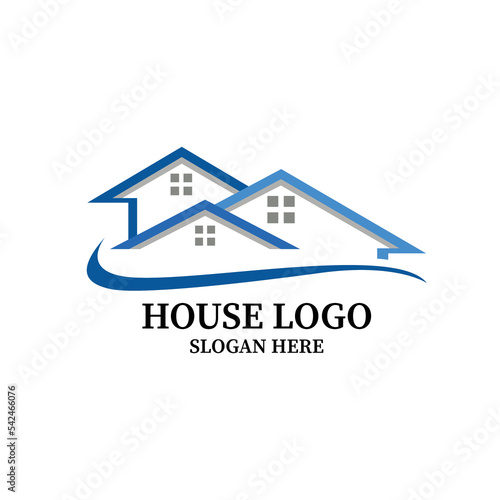 house logo design vector template